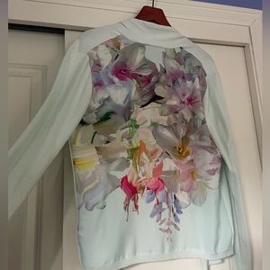 Ted Baker Parvani Gardens Cardigan Mint Blue